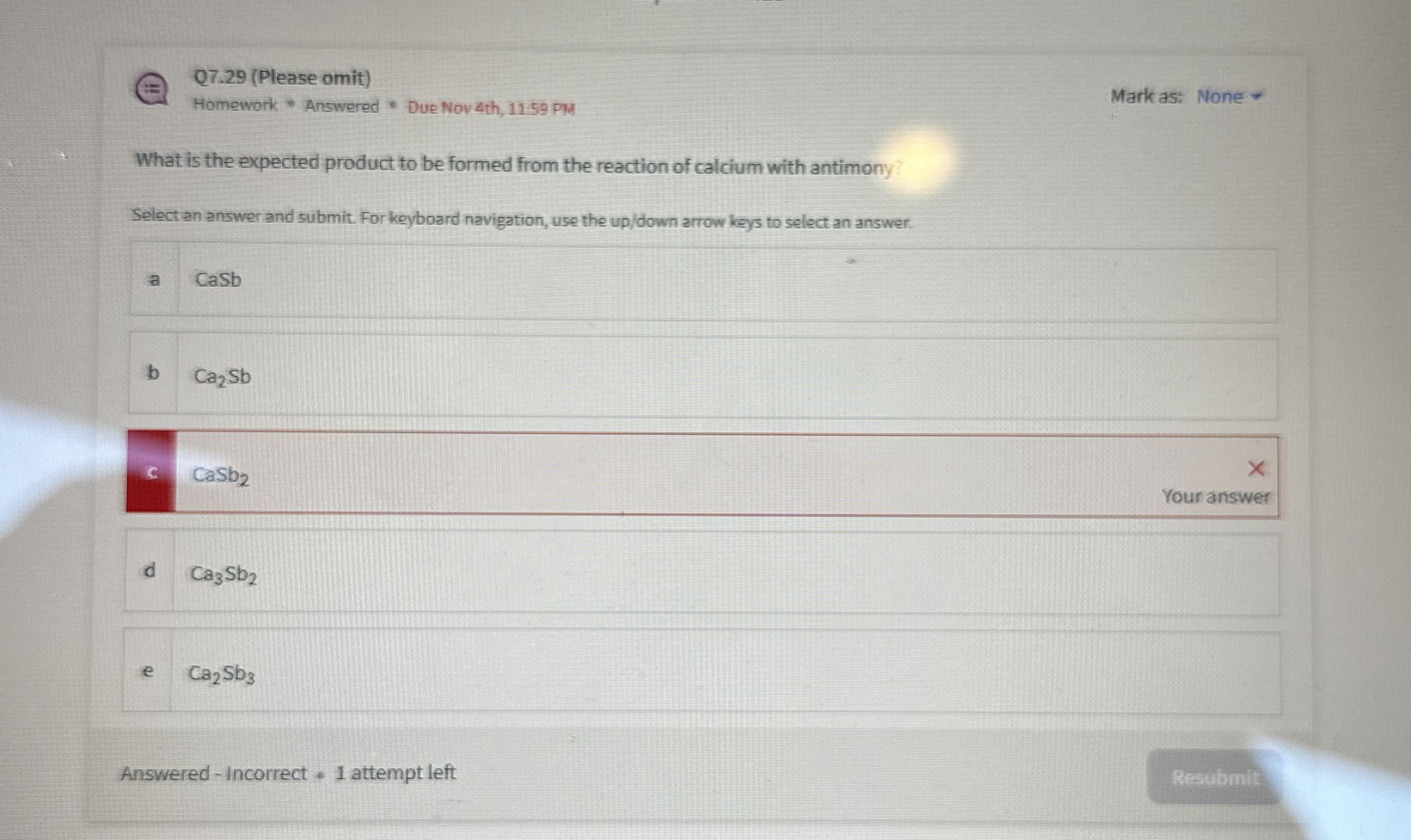 Solved Q7. 29 (Please omit)Homework - ﻿Answered - ﻿Due Nov | Chegg.com