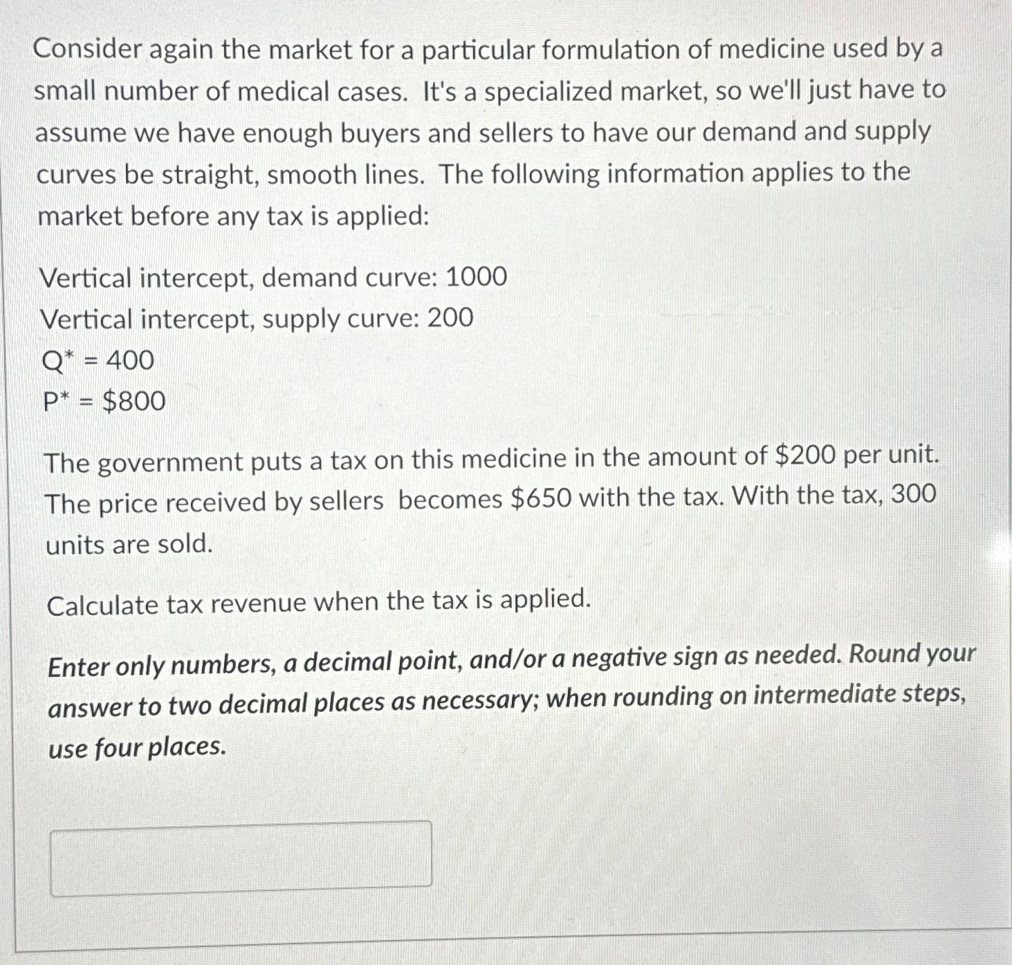 Solved Consider again the market for a particular | Chegg.com