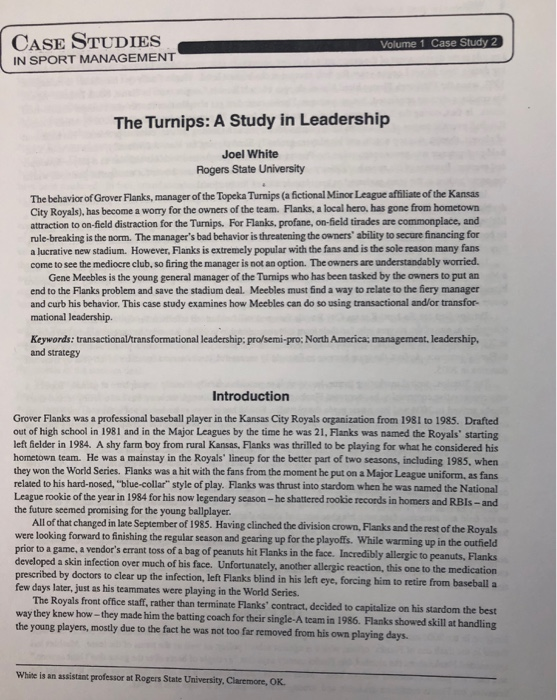 leadership thesis statement