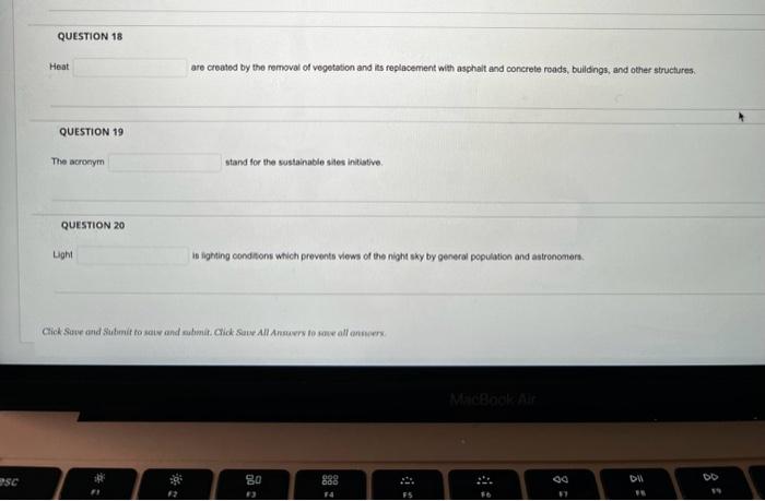 Solved QUESTION 18 Heat are created by the removal of | Chegg.com