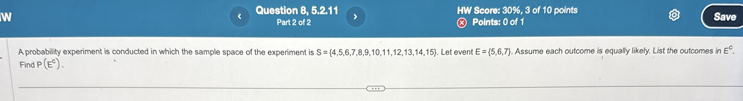 Solved A probability experiment is conducted in which the | Chegg.com