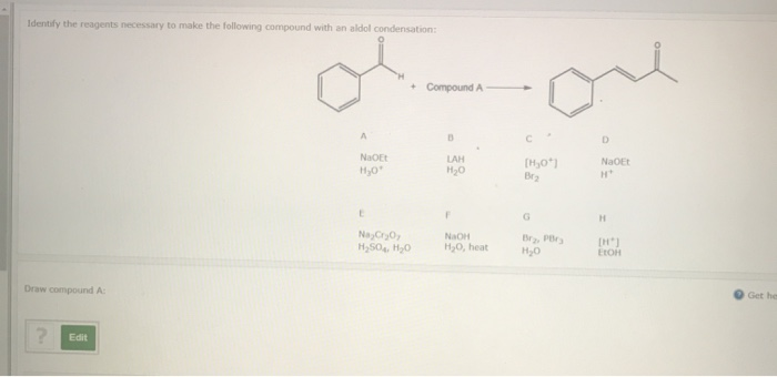 Solved Practice Problem 216 Identify The Reagents Necessary 6954