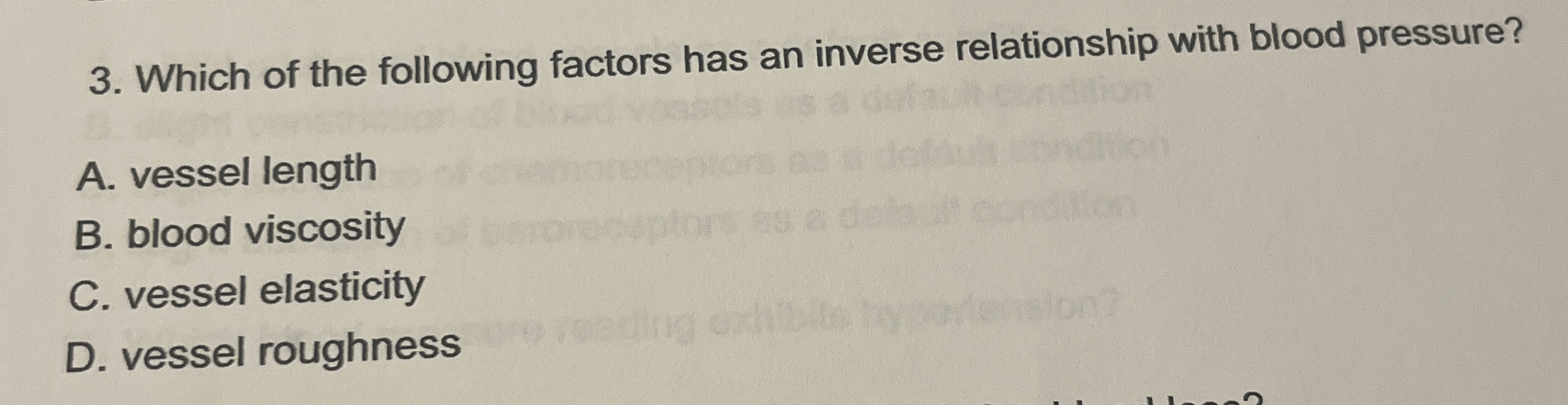 Solved Which of the following factors has an inverse | Chegg.com