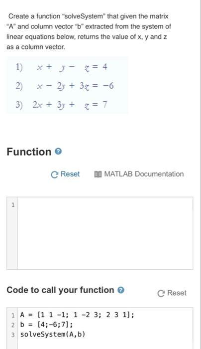 Solved Create a function "createMatrix" that takes two | Chegg.com