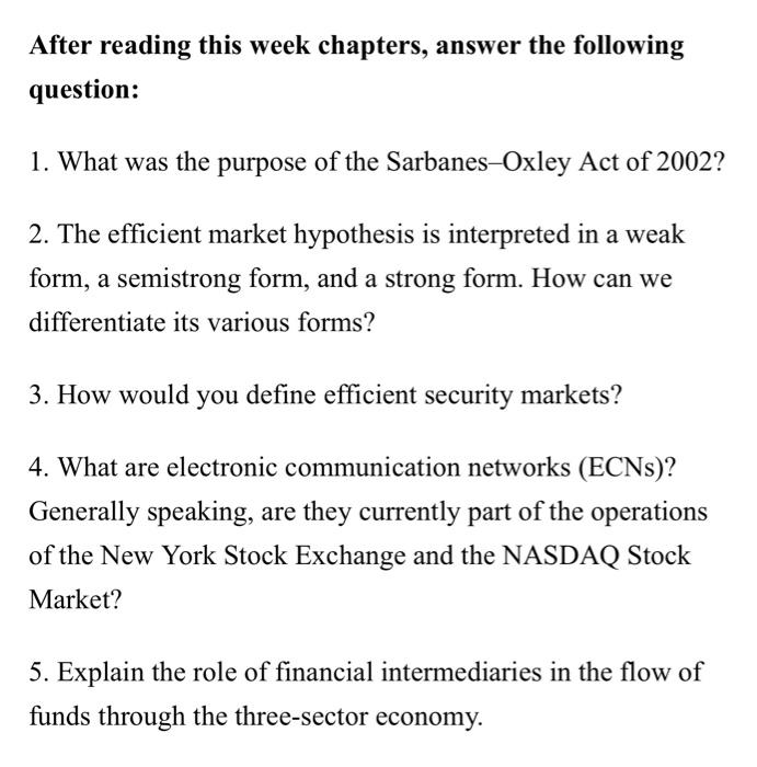 functional report of stock exchange aims and objectives