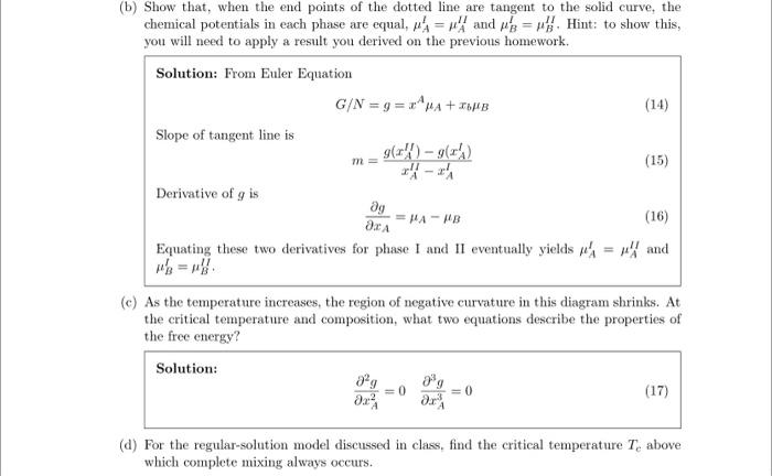 Solved 3. Consider A Binary System Of A And B Components. | Chegg.com