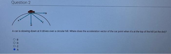 Solved A Car Is Slowing Down At It Drives Over A Circular | Chegg.com