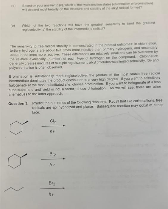 Solved Question 2 Consider the two reaction profiles for the | Chegg.com