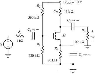 Solved: What is the voltage gain of the amplifier in Fig.? Assume ...