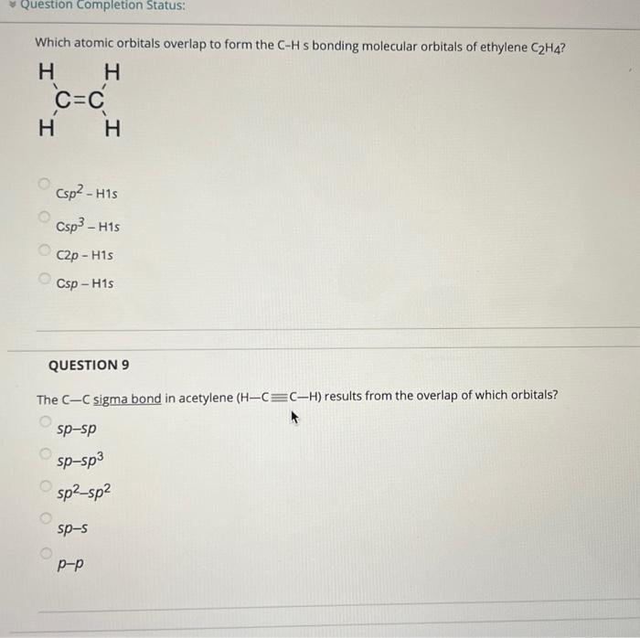 Solved How many bonds are in the molecule below Hint Chegg