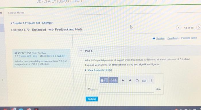 Solved CChapter 5 Problem Set - Attempt 1 Exercise 6.70 - | Chegg.com