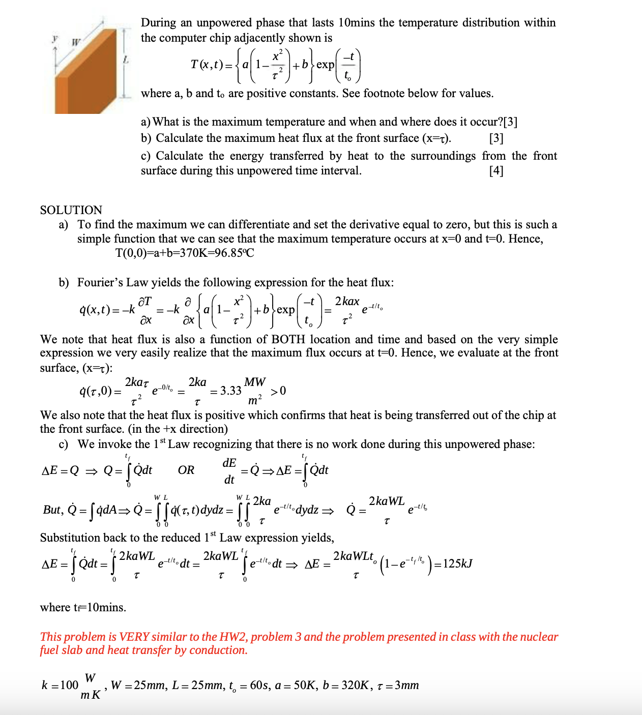 Solved This is the question and solution. Please explain the | Chegg.com