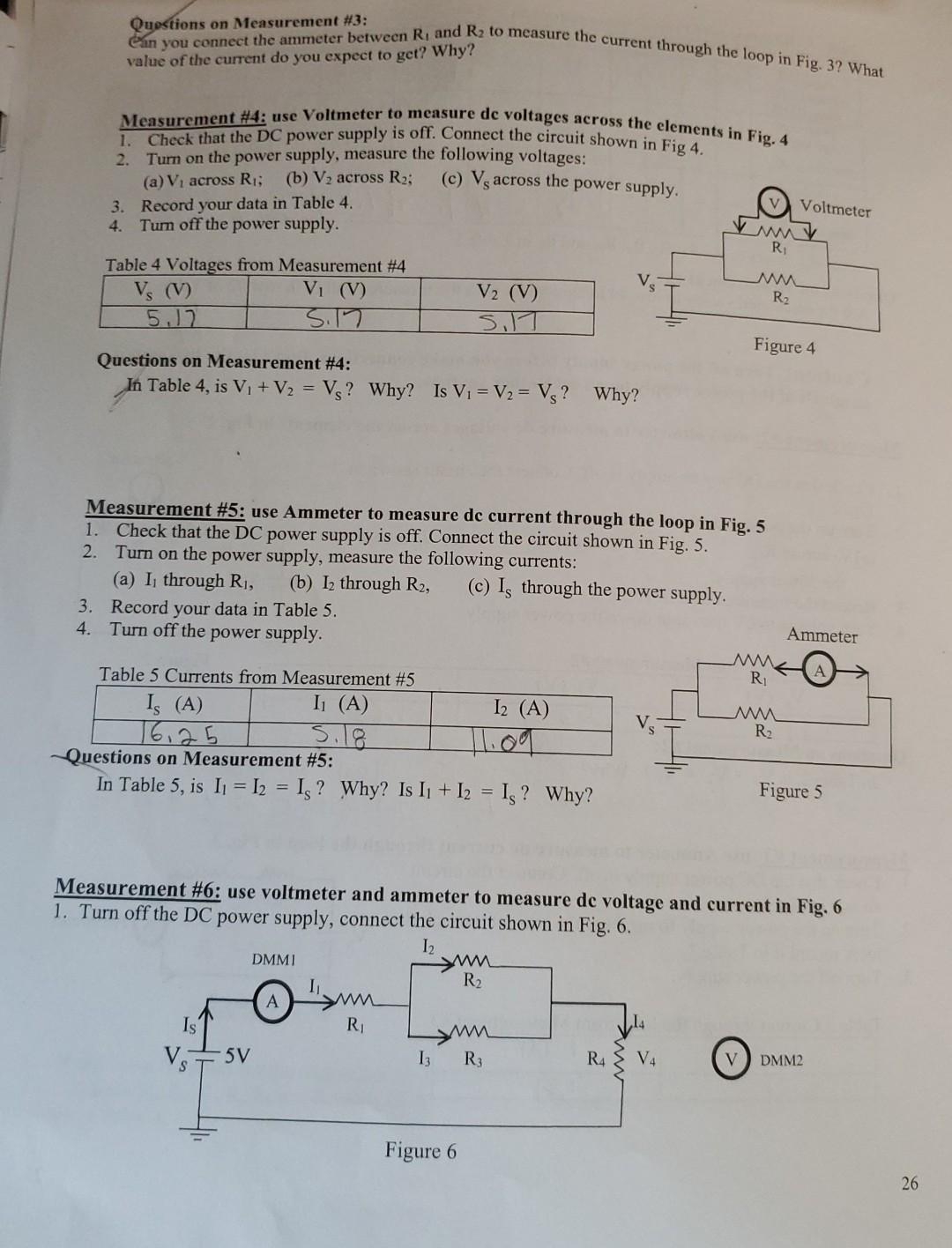 Solved Resistors In Series And Parallel Connections (2) | Chegg.com