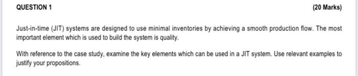 Solved SECTION A [40 Marks] Read the case study below and | Chegg.com