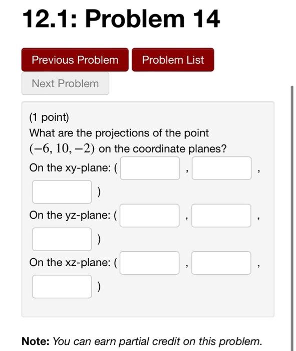 Solved 12.1: Problem 11 Previous Problem Problem List Next | Chegg.com