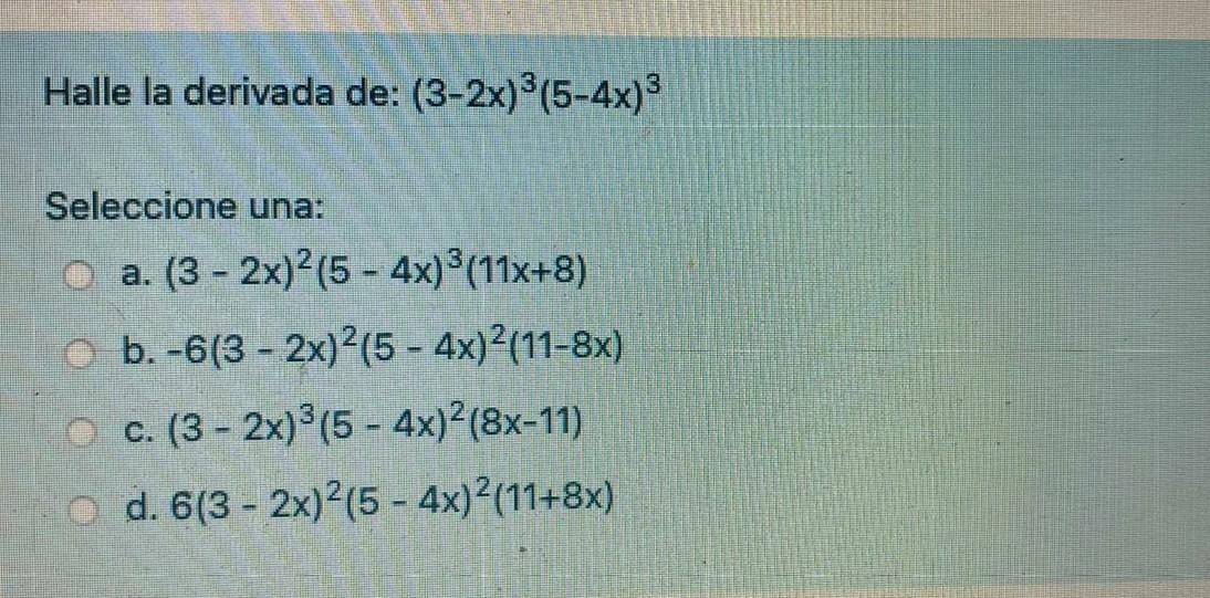 3 2x 5 4x 11