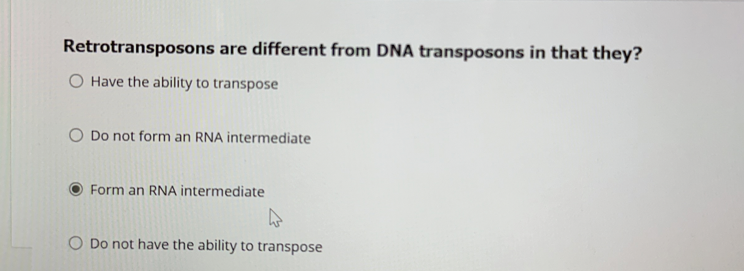 Solved Retrotransposons are different from DNA transposons | Chegg.com