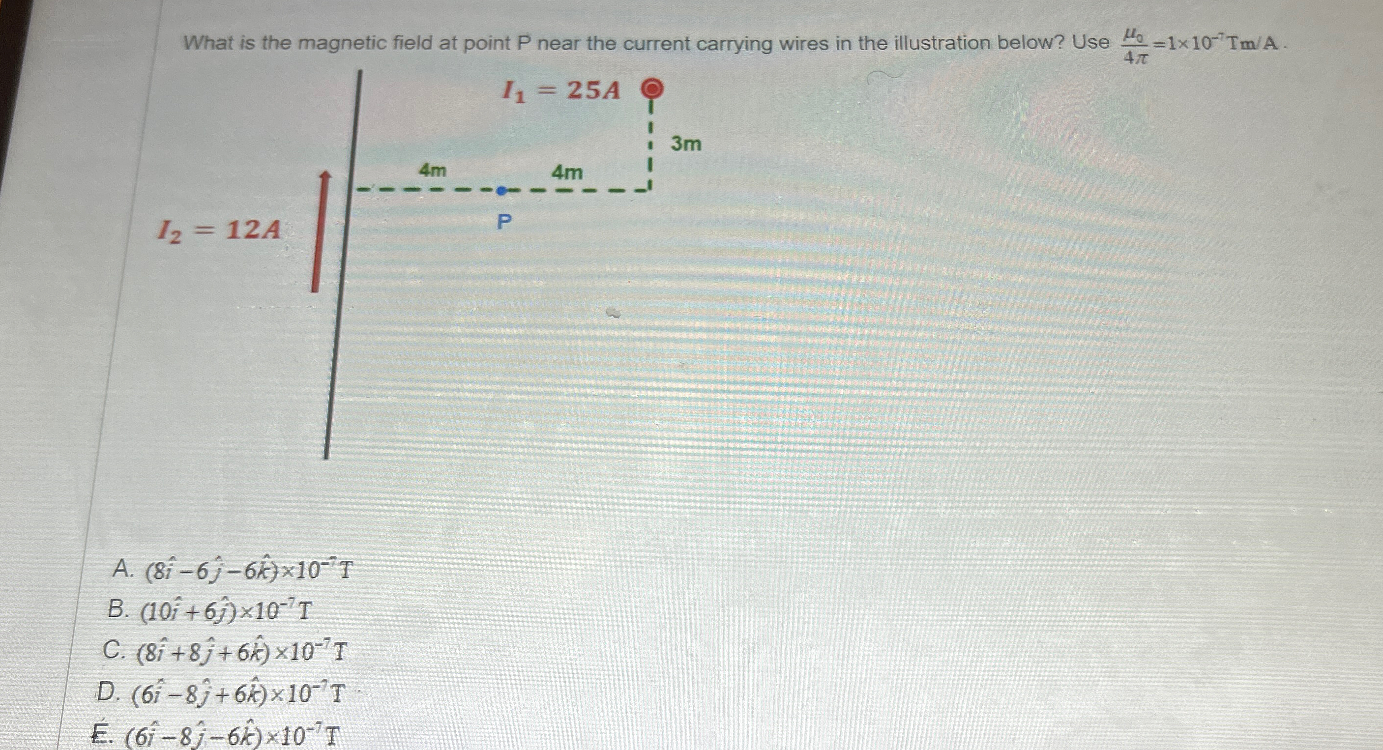 Solved What is the magnetic field at point P ﻿near the | Chegg.com