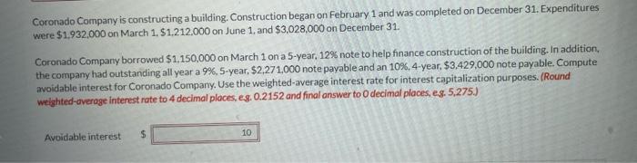 CORONADO COMPANY IS CONSTRUCTING A BUILDING visual data 6