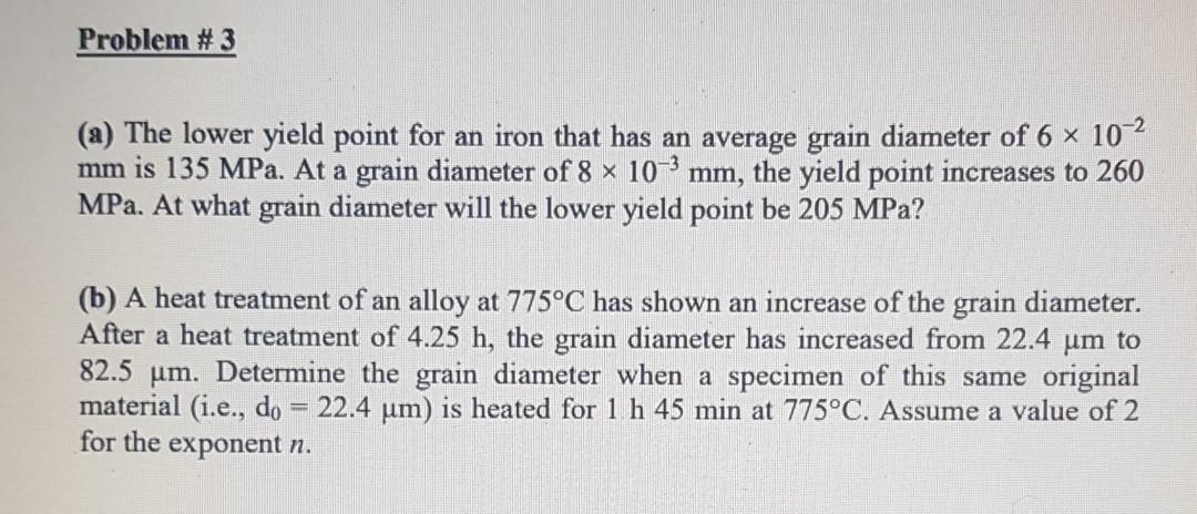 solved-problem-3-a-the-lower-yield-point-for-an-iron-that-chegg