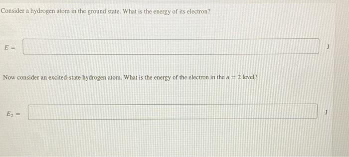 Solved Consider A Hydrogen Atom In The Ground State. What Is | Chegg.com