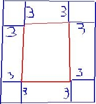 Solved (31) Deborah built a box by cutting 3-inch squares | Chegg.com