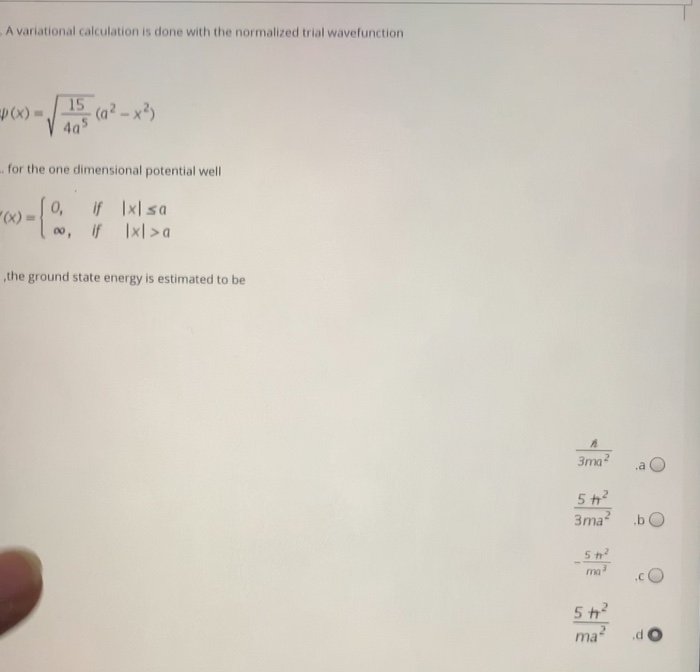 Solved nsider a quantum system with just three linearly | Chegg.com
