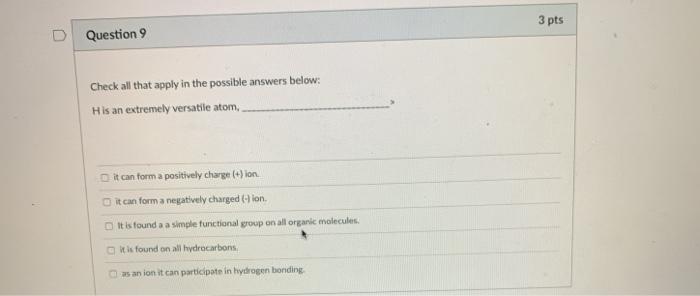 Solved 3 pts D Question 11 and it can be found in The | Chegg.com