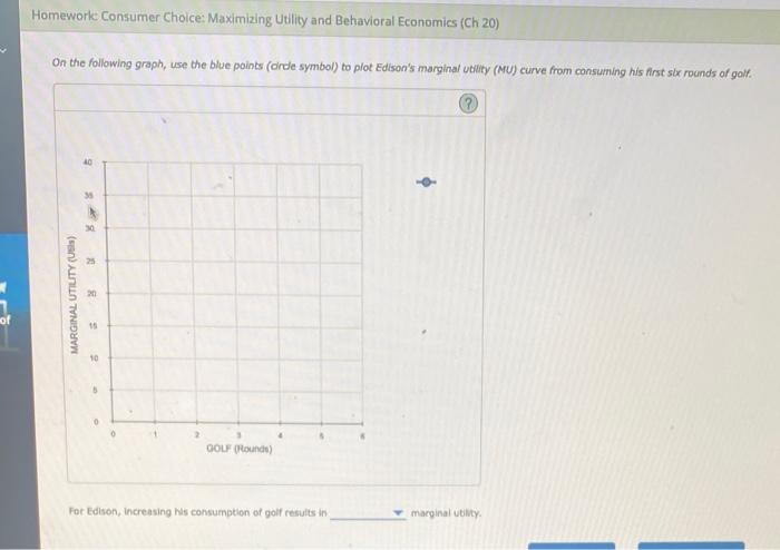 Solved Homework: Consumer Choice: Maximizing Utility and | Chegg.com