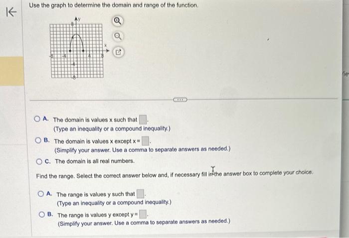 Solved Determine whether or not the graph is that of a | Chegg.com