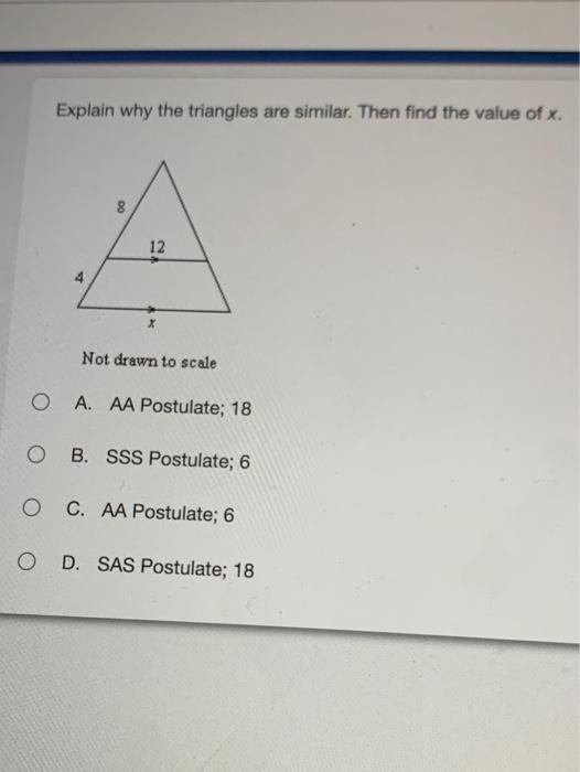 Solved Determine whether the figures are similar 15 8.7 120° | Chegg.com
