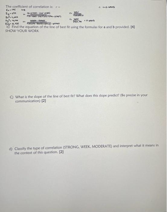 Solved Part B: Application 1. The Table Below Shows The Data | Chegg.com