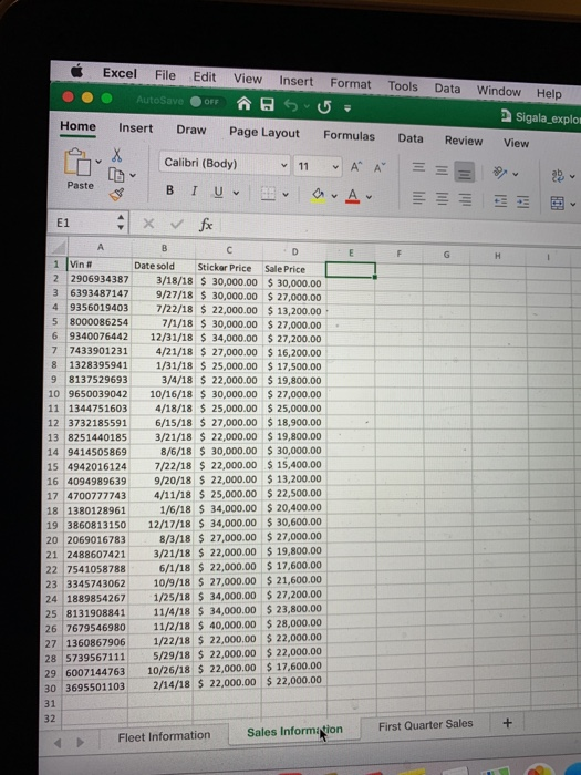 Excel 2016 Pro EX16_XL_CH04_GRADER_CAP_HW - Rockville | Chegg.com