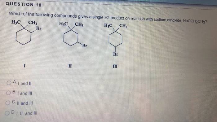 Solved QUESTION 17 What Is The Leaving Group In The | Chegg.com