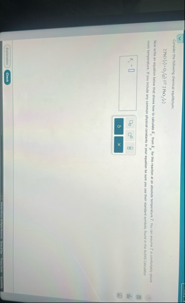 Solved Consider the following chemical | Chegg.com