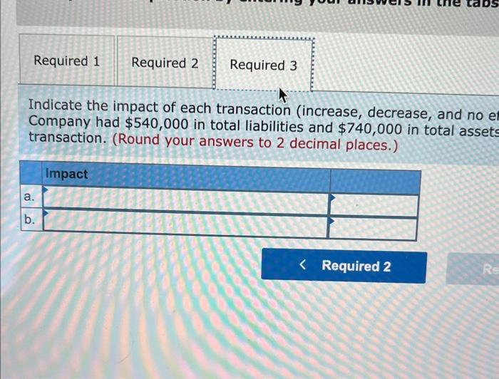 For each of the transactions, indicate the accounts, | Chegg.com