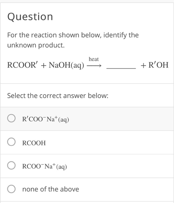 RCOOR' + NaOH: Khám Phá Phản Ứng Xà Phòng Hóa Hấp Dẫn