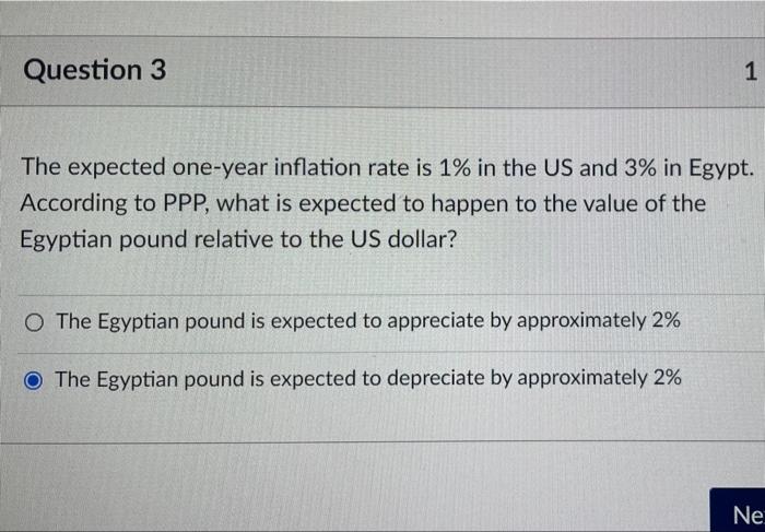 Solved Question 2 2 pts Use the following information to | Chegg.com