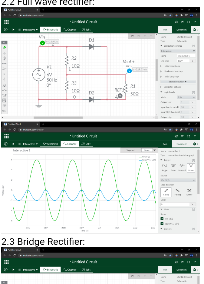 Solved write a laboratory report on experiment on half wave