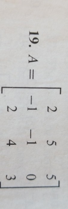 Solved In Exercises 19–23, decide whether the matrix is | Chegg.com
