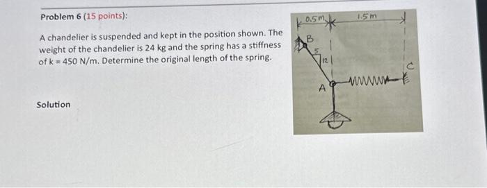 Solved Problem 1 (15 points total) No calculations of forces | Chegg.com