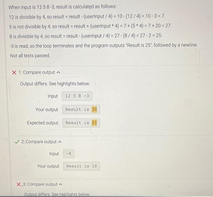 Solved Can someone help? I'm not sure what's wrong with my | Chegg.com
