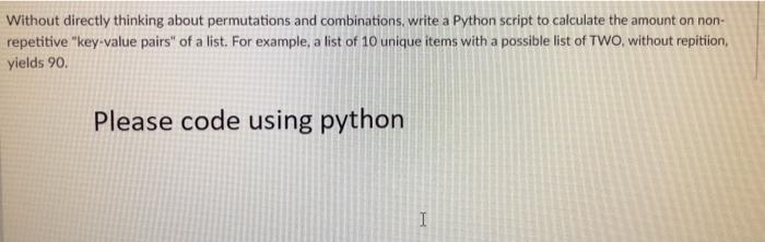 Without directly thinking about permutations and | Chegg.com