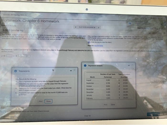 Act 202 201 Spring 2030 (1) Homework: Chapter 6 | Chegg.com