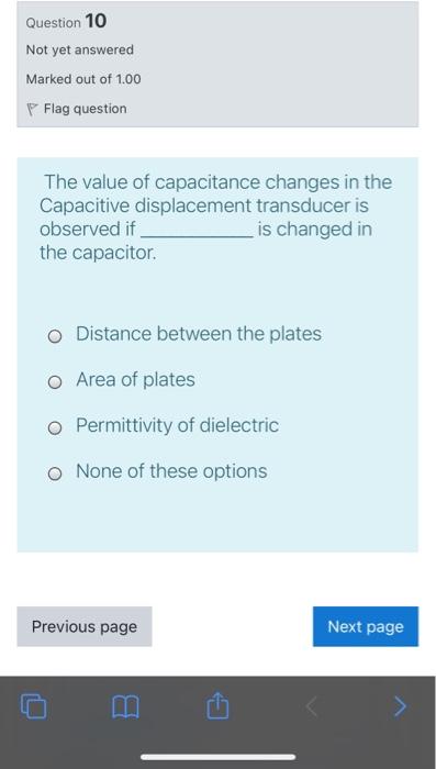 Solved Question 10 Not yet answered Marked out of 1.00 P | Chegg.com