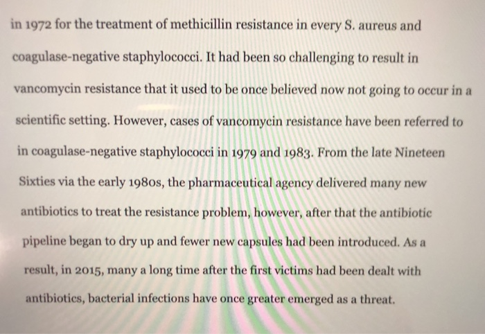 antibiotics essay