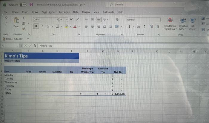 1. Create a pivot table in Excel 2. Format a pivot | Chegg.com