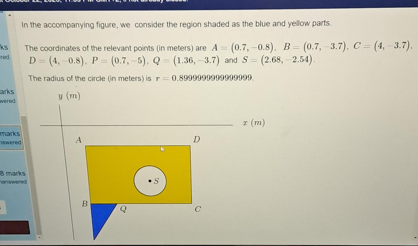 moment of inertia of triangle about y axis