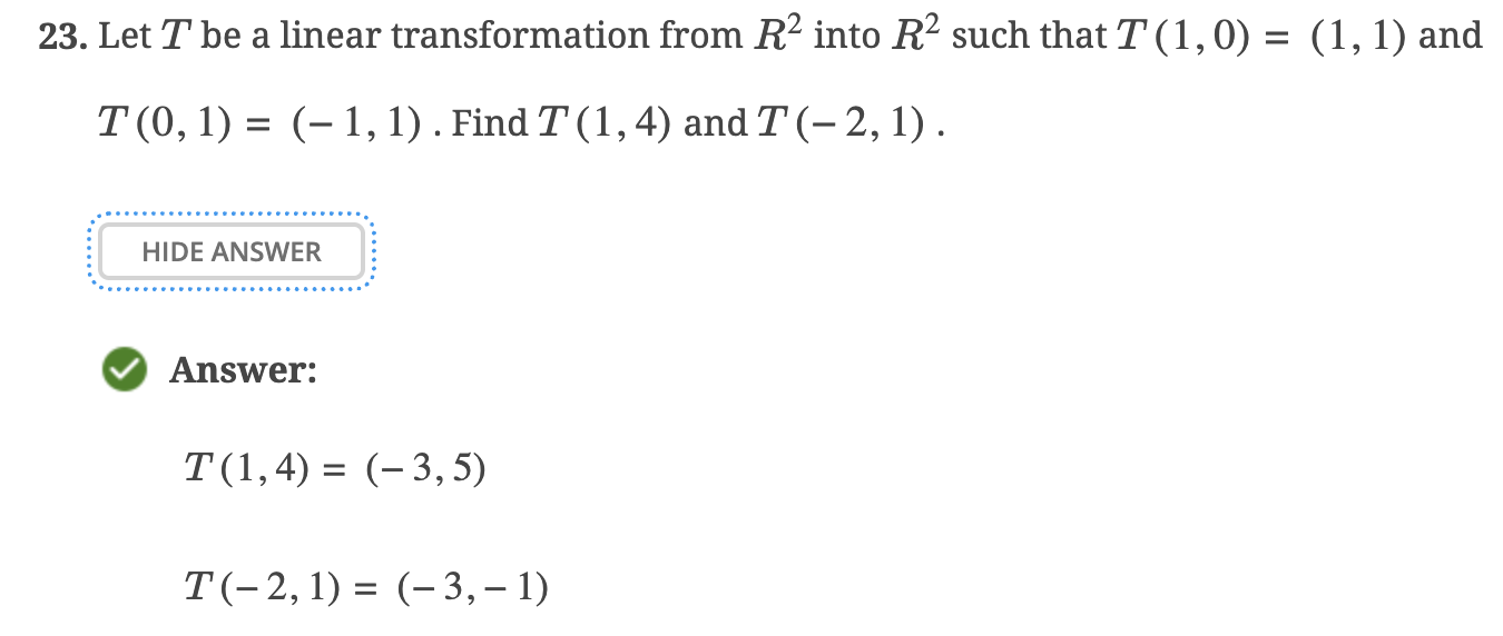 Solved This is Linear Algebra. Please solve STEP BY | Chegg.com