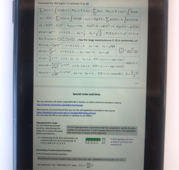 Solved Soru 8 The Failure Time Of A Component Is A Random Chegg Com